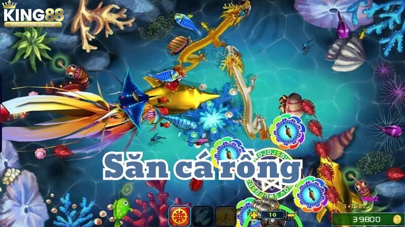 Trải nghiệm bắn cá rồng online - trò chơi hấp dẫn tại KING88 1 Cách chơi bắn cá rồng online